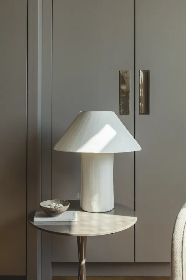 Paper Bordlampe Hvid