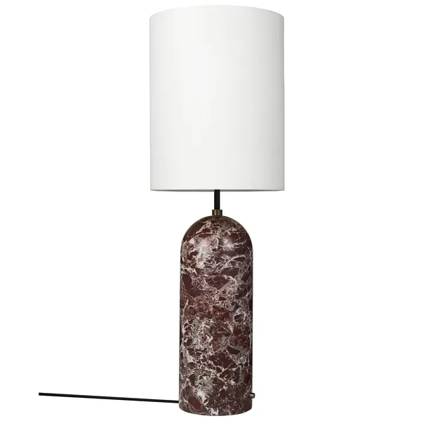 Gravity Floor Lamp Maroon / White