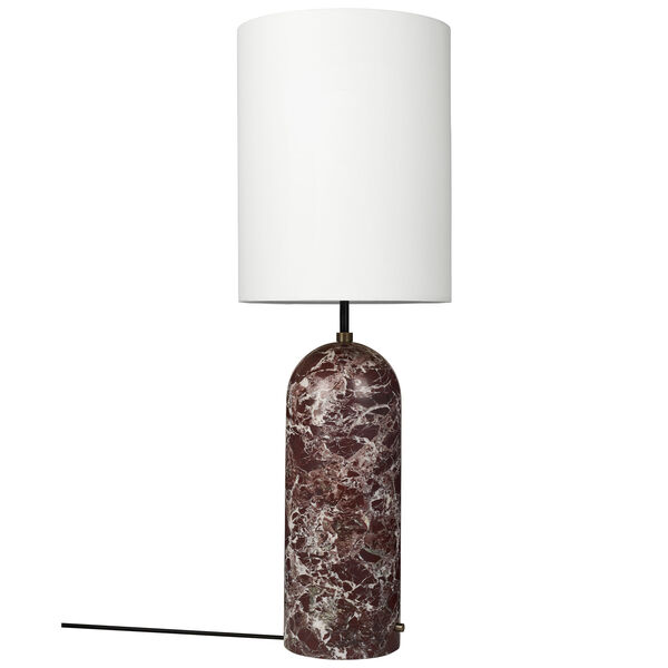 Gravity Floor Lamp Maroon / White