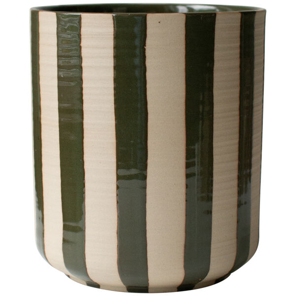 Line Stripe Ruukku 16 cm Vihreä