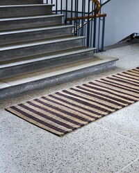 Block Matta 90x300 cm Brun/Natur