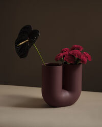 Kink Vase 26 cm Deep Red