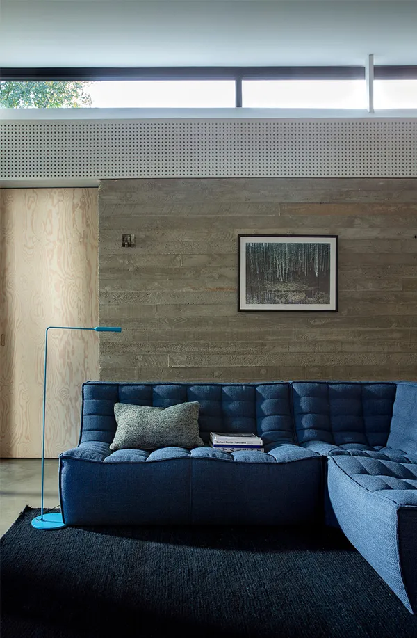 N701 Soffa Blå 2-Sits