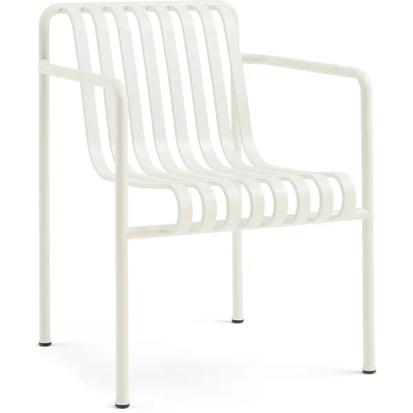 Palissade Dining Karmstol Cream White