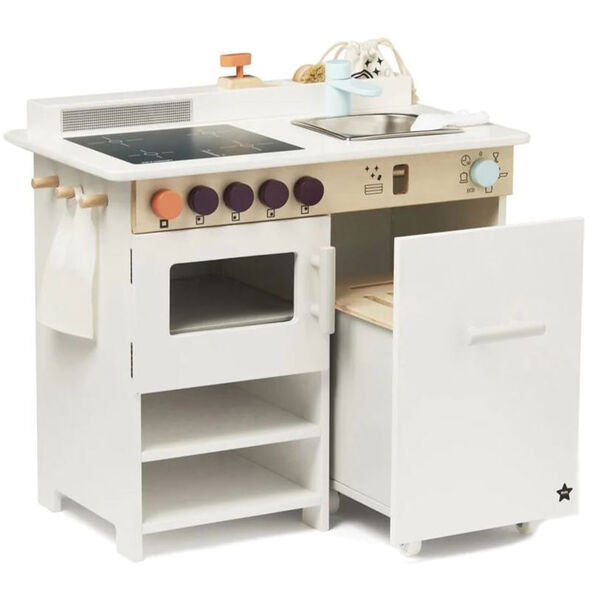 Kid's Hub Play Kitchen White