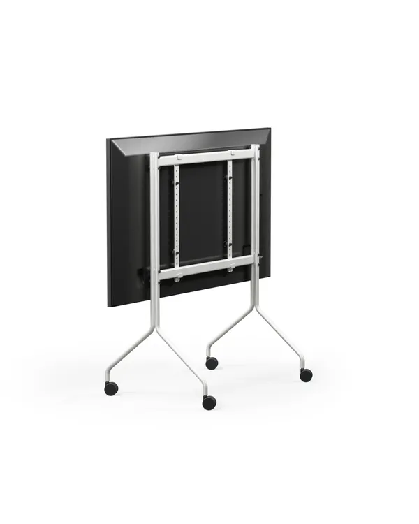 Moon TV Stander Cloudy Silver