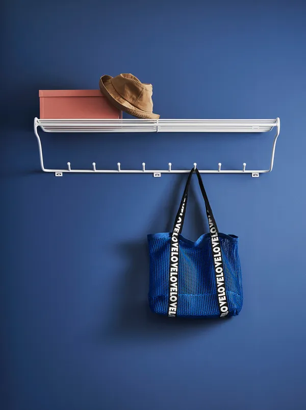 Hat Rack Hatthylla L Vit