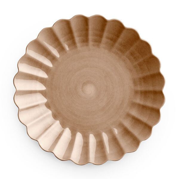 Oyster Tallerken Cinnamon 28 cm