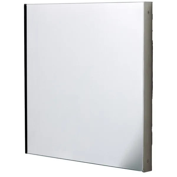 Taper Spejl Rustfrit Stål 40x40 cm