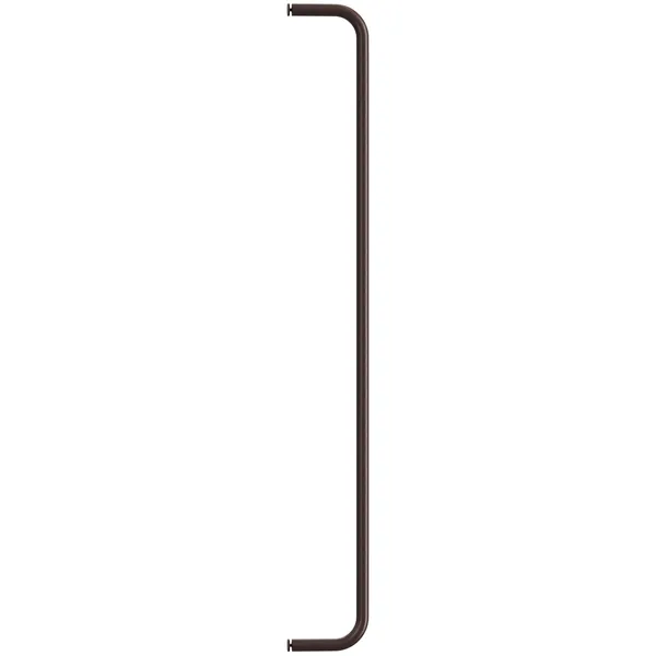 String Stang Til Metallhylle 78 cm Mørkebrun