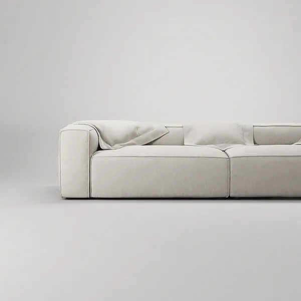 Grand Nelipaikkainen Sohva Moon White