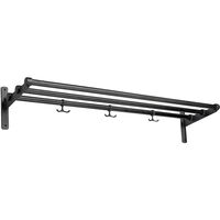 Nostalgi Hat Rack/Shoe Rack Black Fittings Hattehylle Black Stained