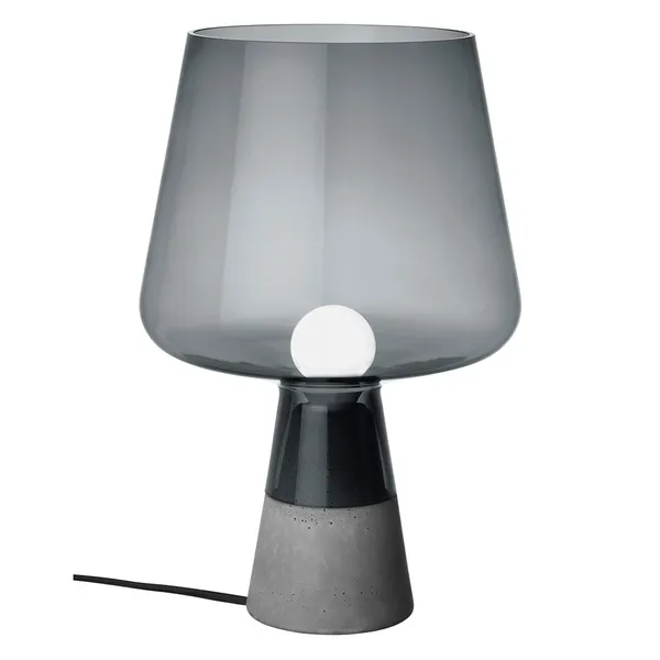 Leimu Pöytävalaisin 38cm Harmaa