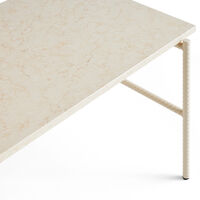 Rebar Sofabord 80x84 cm Alabaster