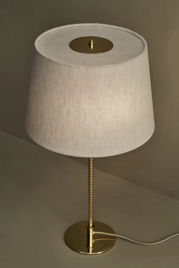 9205 Bordlampe Lerret