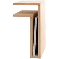 F-Shelf Vegghylle Venstre Furutre