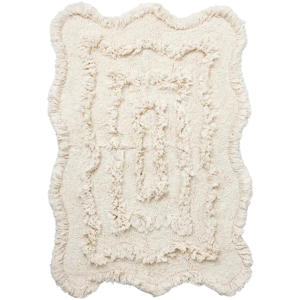 Fioro Tæppe 60x90 cm Offwhite