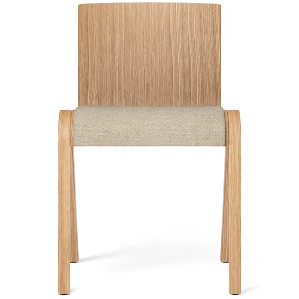Ready Stol Polstret Front Eik / Bouclé 02