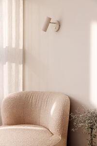 Hubble Vegglampe Beige