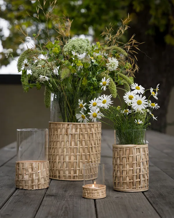 Vase 30 cm Naturlig
