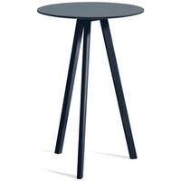 CPH 20 2.0 Barbord Ø70x105 cm Vannbasert Lakkert Eik / Deep Blue