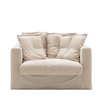 Betræk Til Le Grand Air Love Seat Bomuld Beige