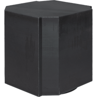 Funki Taburet 01 40x46 cm Brushed Aluminium