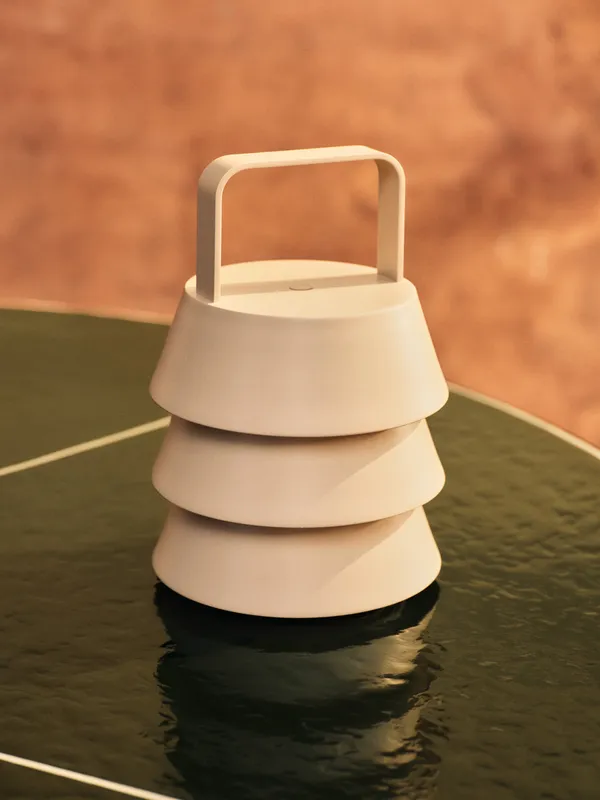 Luver Portabel Lampa Cashmere