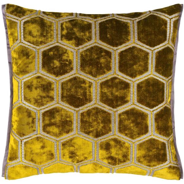 Manipur Tyyny 43x43 cm Ochre