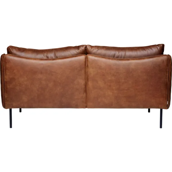 Tiki Sofa 2-Pers Sorte Ben / Læder Vintage Rangers