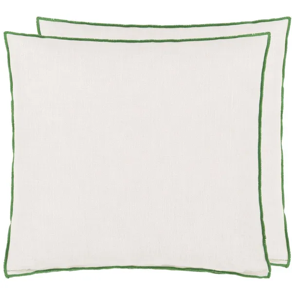 Brera Lino Tyyny 43x43 cm Alabaster / Emerald