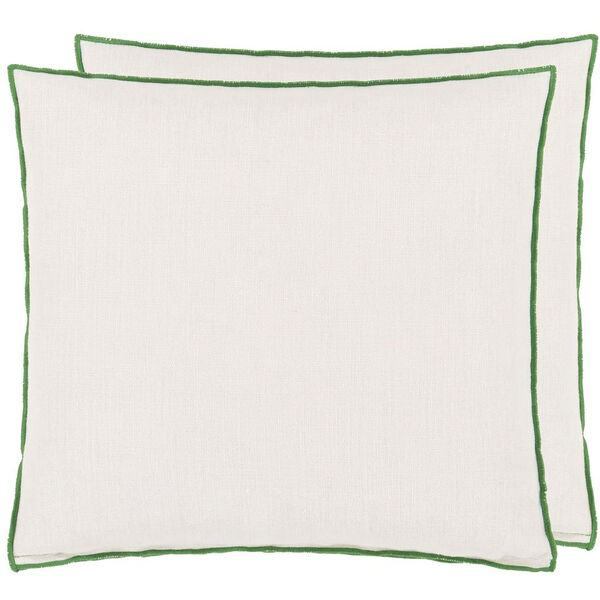 Brera Lino Tyyny 43x43 cm Alabaster / Emerald