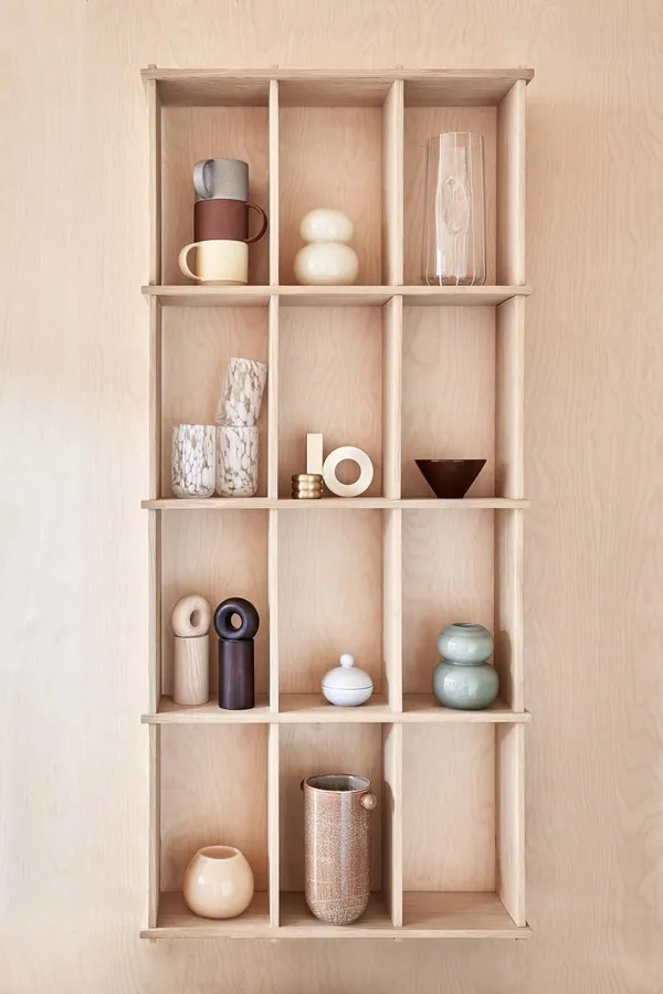 Saga Vase Vas Brun