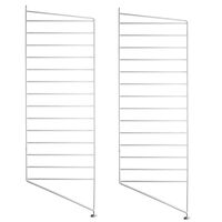String Gavlar Golv 30x85 cm 2-pack Vit