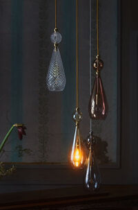 Smykke Pendant Ø12.5 cm Golden Smoke