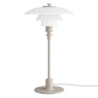 PH 2/1 Bordslampa Glossy Beige