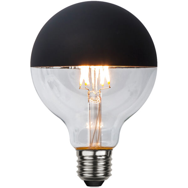 Glob Ljuskälla E27 LED 2600K 95 mm 28W Svart