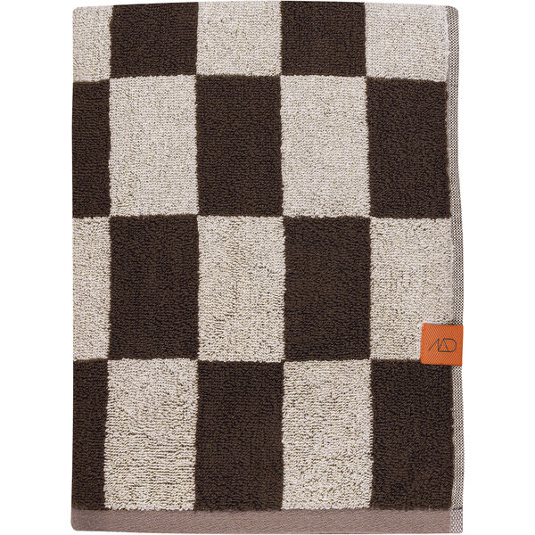 Retro Badehåndklæde 70x133 cm Chocolate