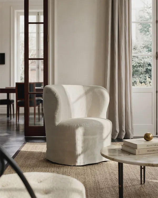 Stay Slipcover Lenestol 70 cm Linen0023