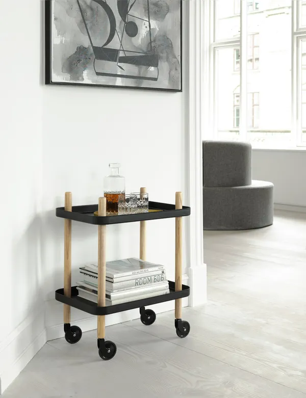 Block Bord Svart