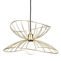 Ray 45 Pendel Brushed Brass