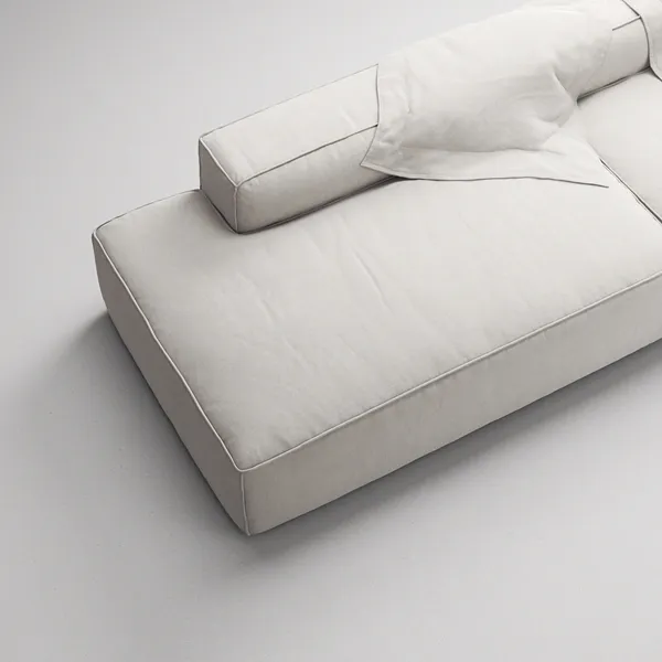 Grand 4-Personers Sofa åbne ender Moon White