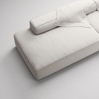 Grand 4-Personers Sofa åbne ender Moon White
