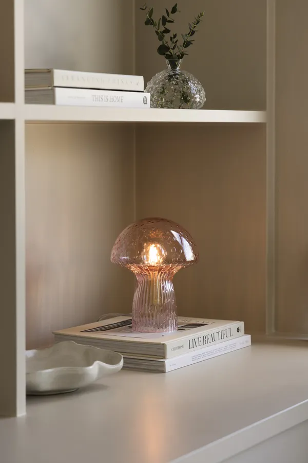 Fungo Bordlampe Special Edition 16 cm Rosa