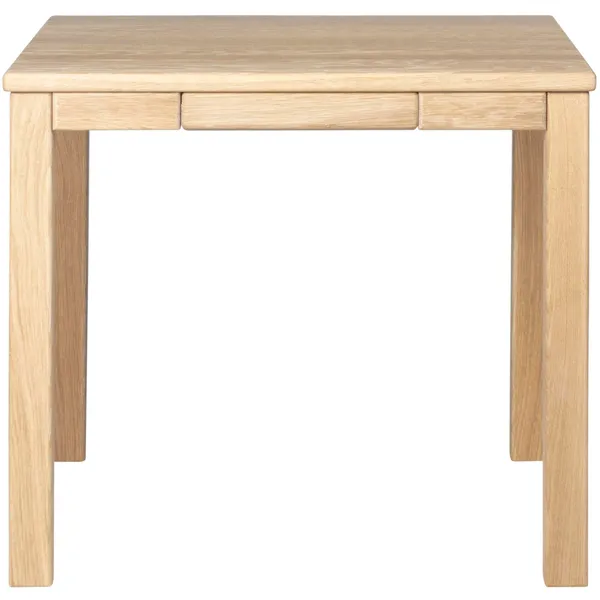 Klassik 2B Sidebord med Skuffe 60x60 cm Olieret Egetræ