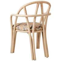 Bistra Spisestol Med Armlener Naturlig / Reales Pattern 002