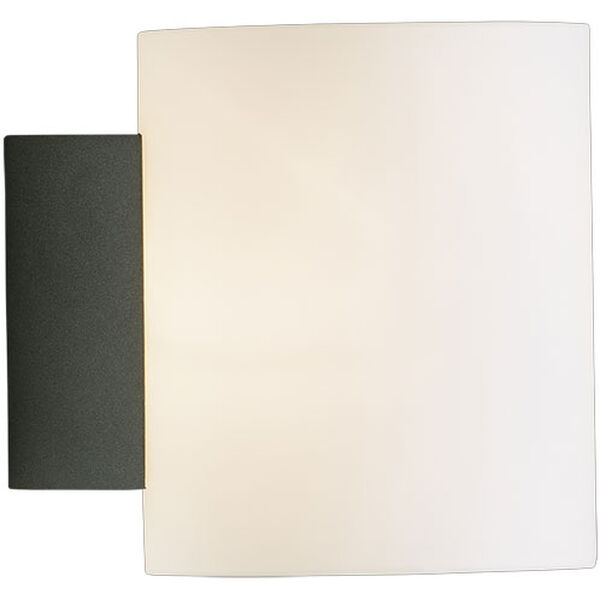 Evoke Vägglampa 120 mm Antracit / Opalglas