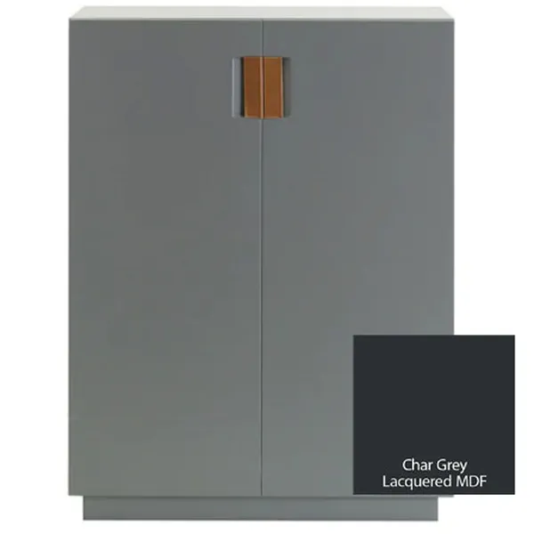 Frame 80 High Cabinet Char Grey