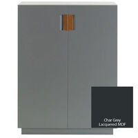 Frame 80 High Cabinet Char Grey