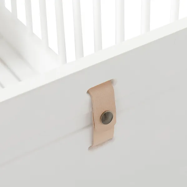 Wood Mini+ Cot Säng Inkl. Junior Kit Vit
